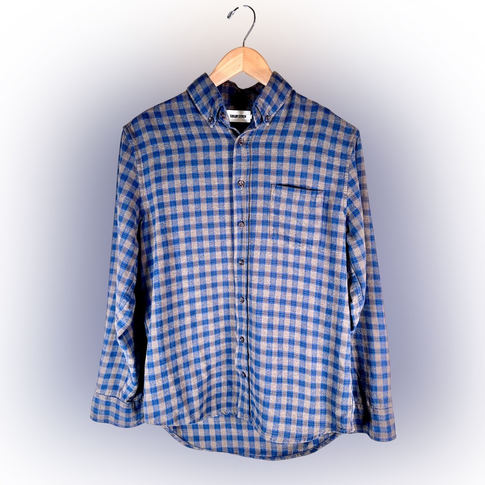 Taylor Stitch Men’s Jack Long Plaid Sleeve Shirt